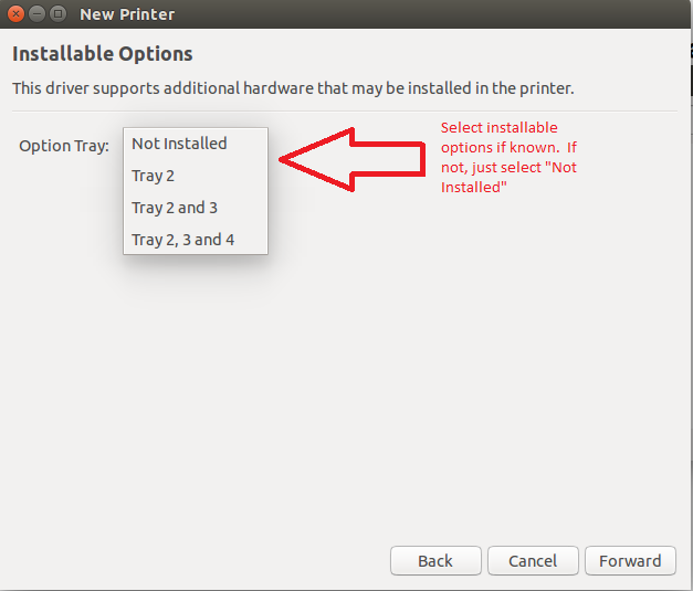 Adding department printers and configuring locked print on Ubuntu